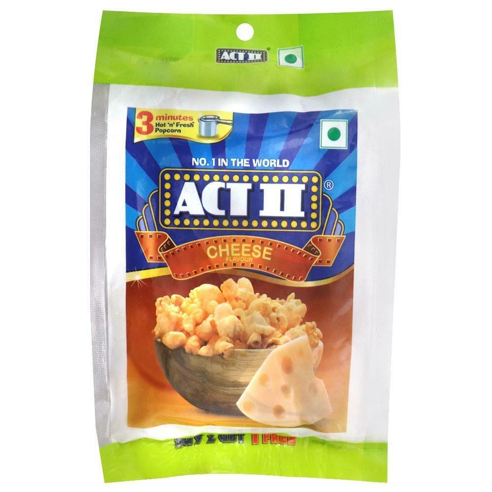 Buy Act II Cheese Flavour Popcorn Online at Best Price